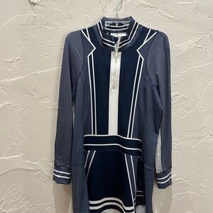 Lucky in Love Better in Blue Long Sleeve Dress Size Medium